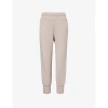 Varley The Relaxed Pant Stretch-jersey Sweatpants In Taupe Marl