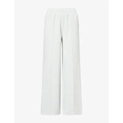 Varley Womens The Wide-leg 30in Stretch-woven Jogging Bottoms Mint Green Marl Xs