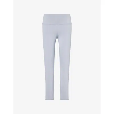 Varley Womens Wind Blue Assure High-rise 28 Stretch-jersey Leggings