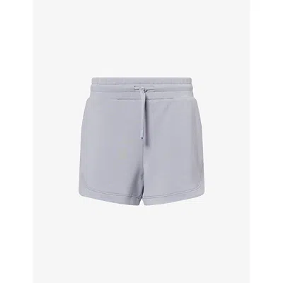 Varley Womens Wind Blue Coulter High-rise Stretch-jersey Shorts