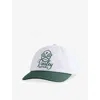 Varley Noa Club Twill Cap In White/ Forest