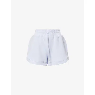Varley Womens Xenon Blue Ollie High-rise Stretch-jersey Short Xs