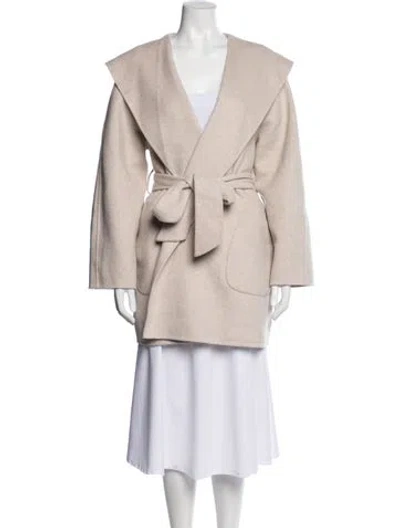 Pre-owned Varley Wool Jacket In Neutral
