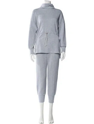 Pre-owned Varley Wool Pant Set In Blue