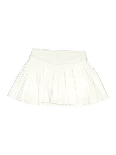 Pre-owned Varsity Active Skort In White