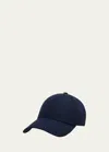 Varsity Headwear Men's Wool 6-panel Baseball Cap In Dark Navy