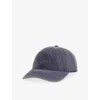 Varsity Headwear Mens Navy Legacy Soft Washed Cotton Baseball Cap In Blue