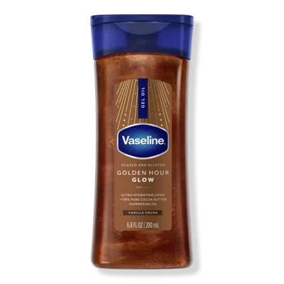 Vaseline Glazed And Glisten Body Gel Oil - Golden Hour