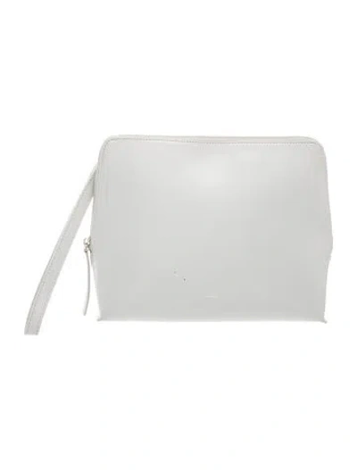 Pre-owned Vasic Leather Portfolio In Gray