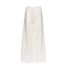 Vasiliki Atelier Women's White Raya Lace Pants In White