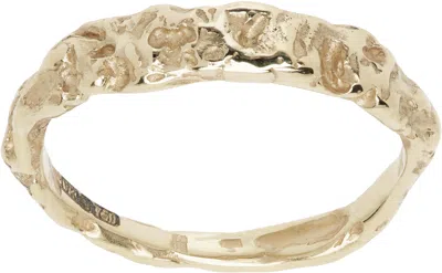 Vasiliki Gold Mono Mycena Ring