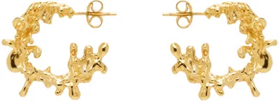 Vasiliki Gold Nerites Earrings