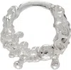 Vasiliki Silver Oceanid Single Earring In Silver/amethysts
