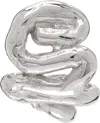 Vasiliki Silver Ormurin Single Earring In Silver