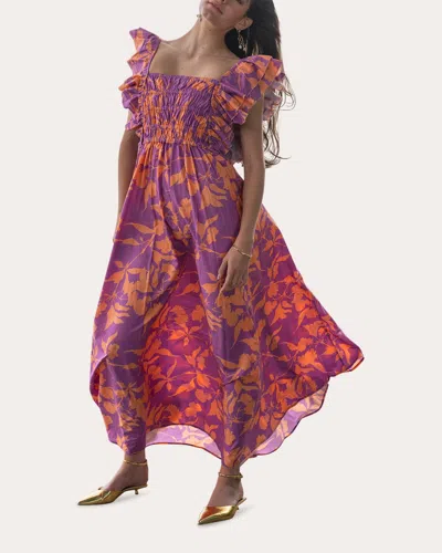 Vasiliki Women's Daneen Maxi Dress In Purple