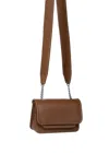 Vaskala Women's Mini Bag Caramel Brown With Leather Handle