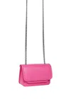 Vaskala Women's Pink / Purple Mini Bag Bright Pink With Chain