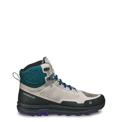 Pre-owned Vasque Women's Breeze Lt Ntx Waterproof Hiking Boot Drizzle - 07415, Drizzle In Gray