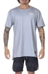 Vast Aqua Terra Elements Performance T-shirt In Heather Grey