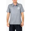 Vast Between Waves Aqua Terra Performance Polo In Blue