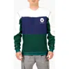 Vast Color Block Sweatshirt In Multi