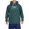 Vast Elements Recycled Polyester Pullover Hoodie In Green