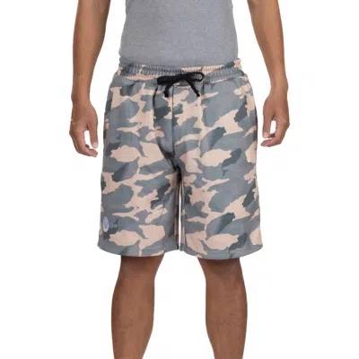Vast Logo Lounge Sweatshorts In Tan