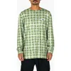 Vast Peace Aqua Terra Performance Long Sleeve T-shirt In Green