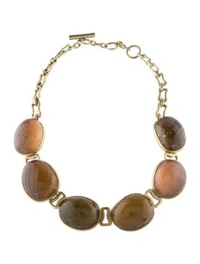 Pre-owned Vaubel Collar Necklace, 18.5" In Multi