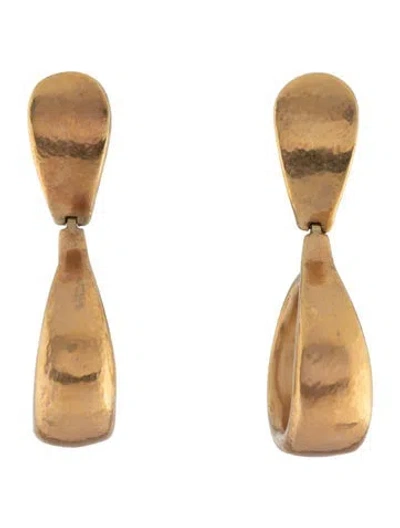 Pre-owned Vaubel Hook Drop Clip-on Earrings In Multi