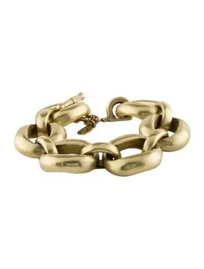 Pre-owned Vaubel Link Bracelet, 6.75" In Multi