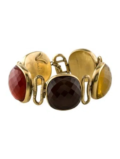 Pre-owned Vaubel Link Bracelet, 7" In Multi