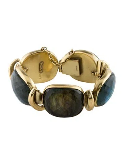 Pre-owned Vaubel Link Bracelet, 7.5" In Multi