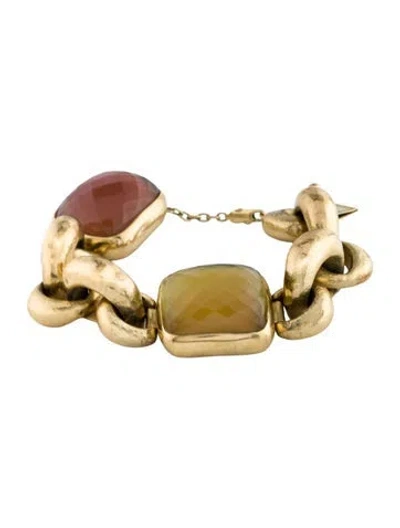 Pre-owned Vaubel Link Bracelet, 8.25" In Multi