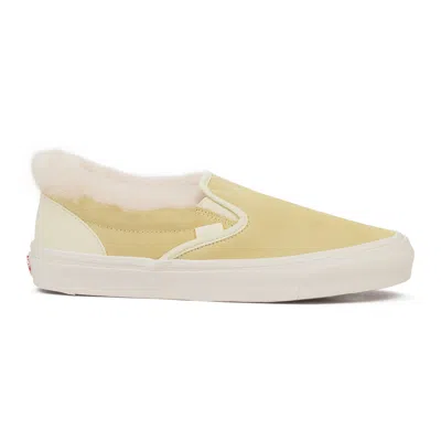 Vault By Vans Beige V-og Classic Slip-on Lx Sneakers In Neutral