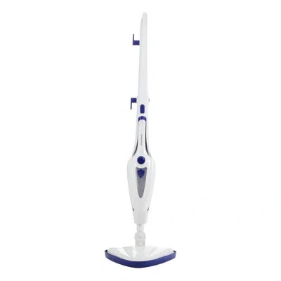 Vava 12-in-1 Steam Mop, Fast 15-sec Heat-up, 1500w Detachable Handheld Steam Cleaner With 2 Dirt Grip Pad In White