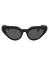 Vava Bl0028 Sunglasses In Matte Black|silver Flex Hinges|black Lenses