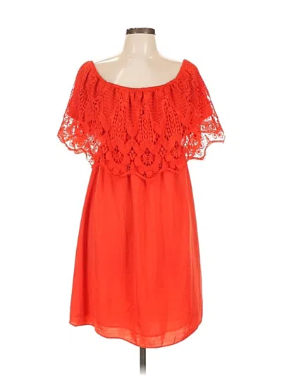 Pre-owned Vava Casual Dress In Red