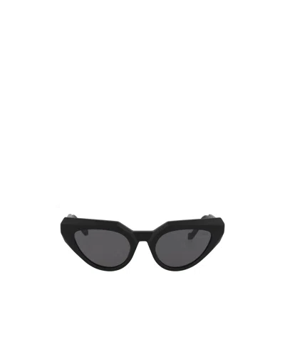 Vava Cat-eye Frame Sunglasses In Black