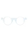 Vava Eyewear Bl0015 Brille Mit Rundem Gestell In Blau