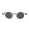Vava Eyewear Bl0043 Black Label Crystal Matte Sunglasses In Green