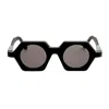 Vava Eyewear Bl0047 Black Label Black Sunglasses In Black