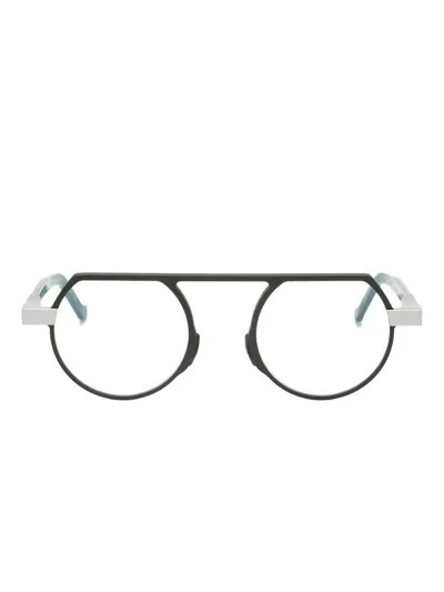 Vava Eyewear Bl0052 Round-frame Glasses In Green