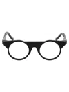 Vava Eyewear Silver Flex Hinges Acetate Optical Glasses In Black Silver Flex Hinges Euro