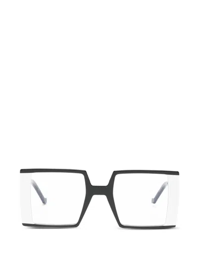 Vava Eyewear Geometric-frame Glasses In Black