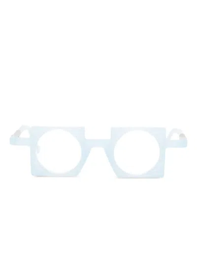 Vava Eyewear Geometric-frame Glasses In Blue