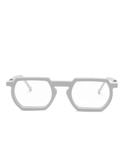 Vava Eyewear Geometric-frame Glasses In Gray