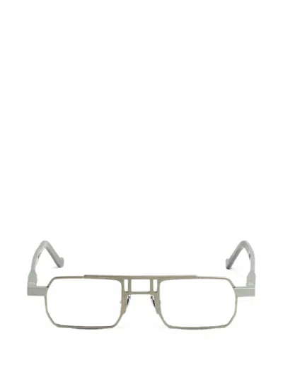 Vava Eyewear Geometric-frame Glasses In Silver