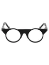 Vava Eyewear Silver Flex Hinges Acetate Optical Glasses In Black Silver Flex Hinges Euro