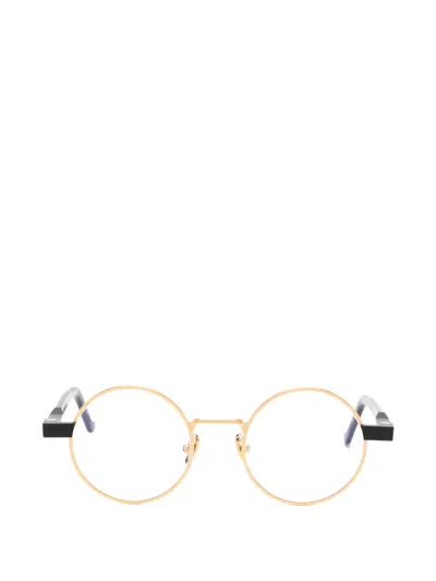 Vava Eyewear Round- Frame Glasses In Black